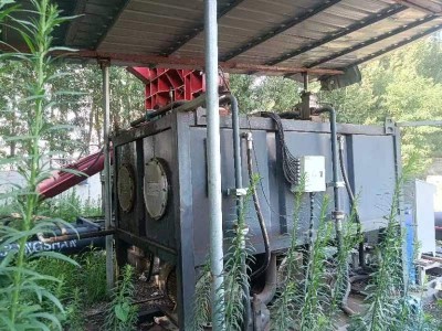 場地轉讓出售一臺21年江山重工315金屬打包機圖5