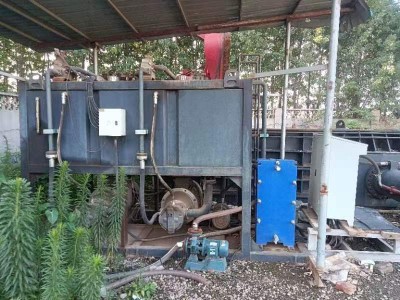 場地轉讓出售一臺21年江山重工315金屬打包機圖9